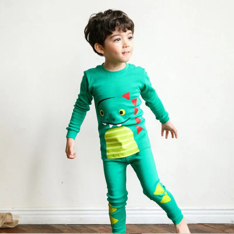 Fashion Cartoon Boys and girls Clothes cotton font b Baby s b font Sets WAN1 WAN9