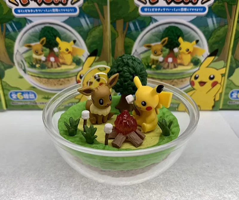 Экшн фигурки Pika Magikarp Eevee Mewtwo Caterpie pkm 6 коробок/комплект|Игровые и трансформеры| |