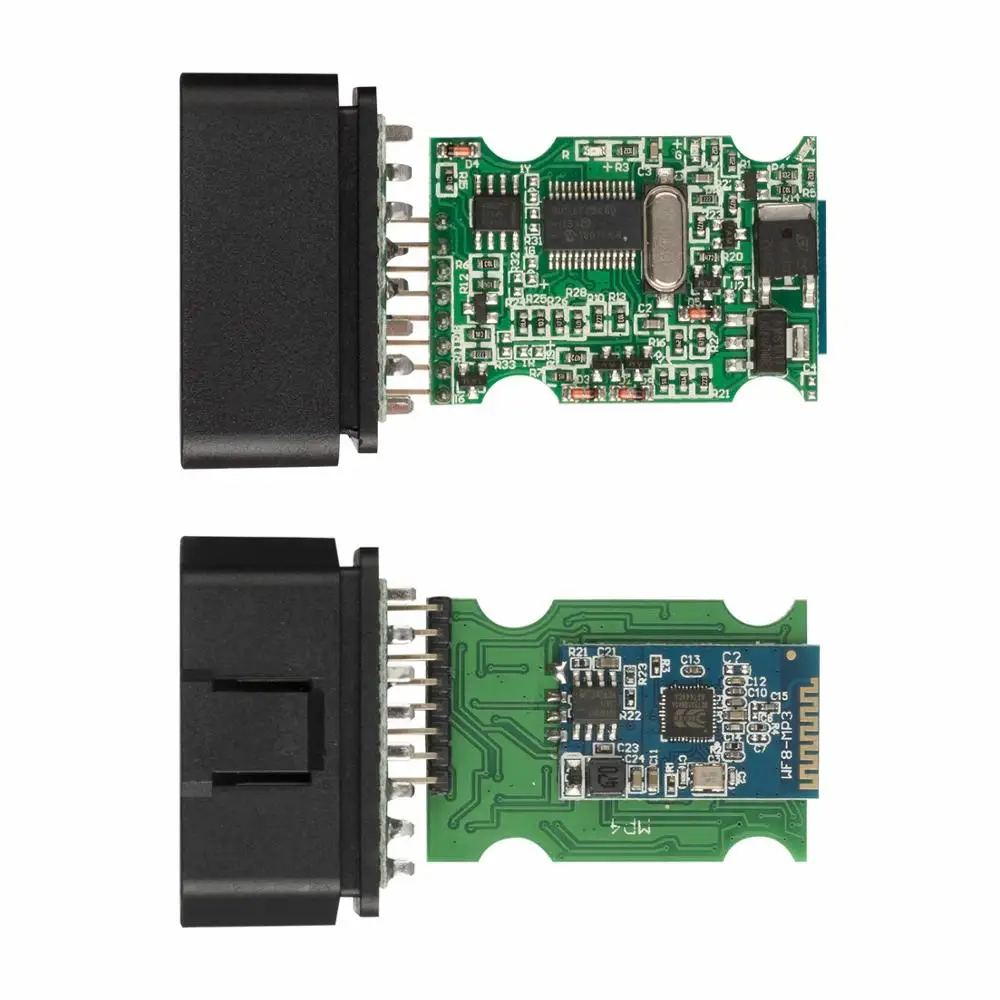 6 шт. OBD2 elm327 V1.5 Bluetooth/wifi автомобильный диагностический инструмент V 1,5 OBD 2 elm 327 для Android/IOS/Windows OBDII чип PIC18F25K80