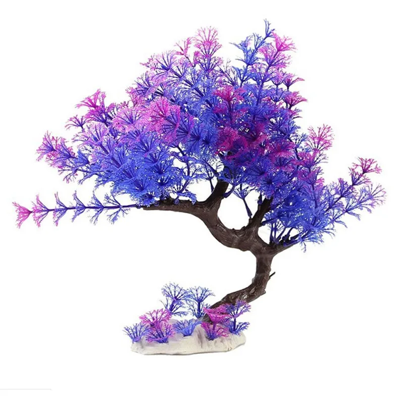 Large Fish Tank Underwater Plant Aquatic Aquarium Creature Water Grass Decoration Decorative Landscape Decor | Дом и сад