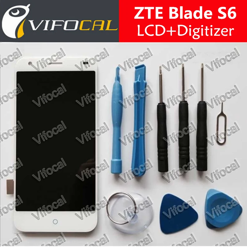imágenes para Para ZTE Blade S6 Sensor Display LCD de Pantalla Táctil Digitalizador Asamblea + Herramientas de Alta Calidad Accesorios de Reparación de Reemplazo imágenes para Para ZTE Blade S6 Sensor Display LCD de Pantalla Táctil Digitalizador Asamblea + Herramientas de Alta Calidad Accesorios de Reparación de Reemplazo