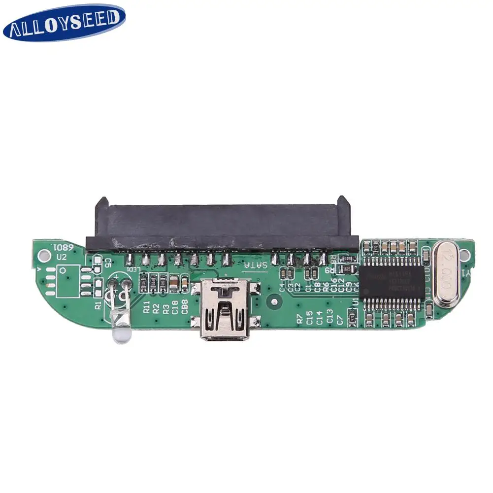 2.5inch USB 2.0 TO SATA 7 + 15 Pin Hard Disk Adapter Converter for 2.5