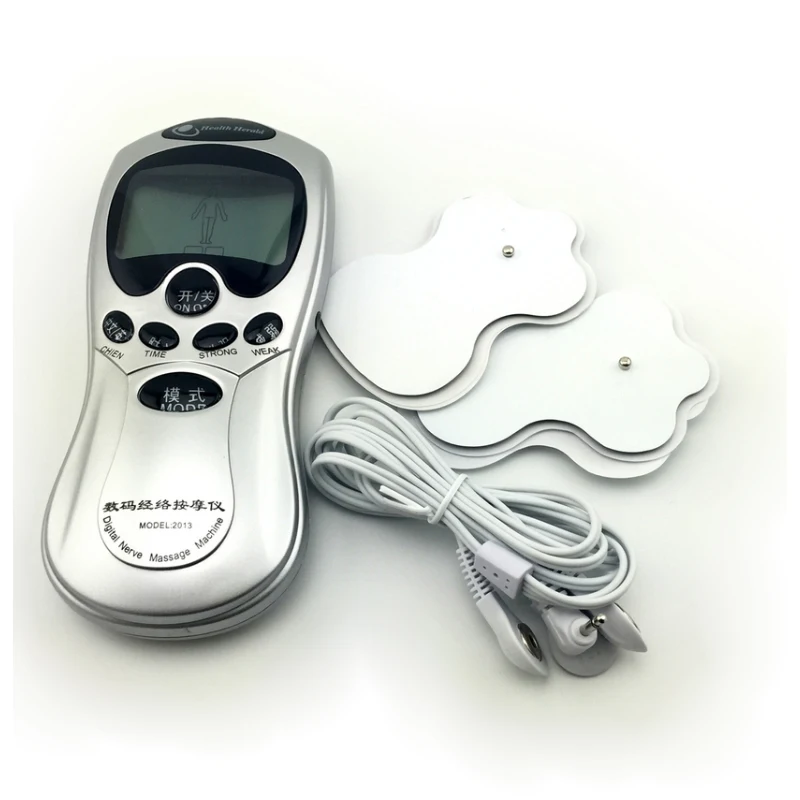 Health Care Digital Therapy Machine LCD Screen Full Body 4 Pads Slim Massager Acupuncture Body Massager Electric Massager Health Care Digital Therapy Machine LCD Screen Full Body 4 Pads Slim Massager Acupuncture Body Massager Electric Massager