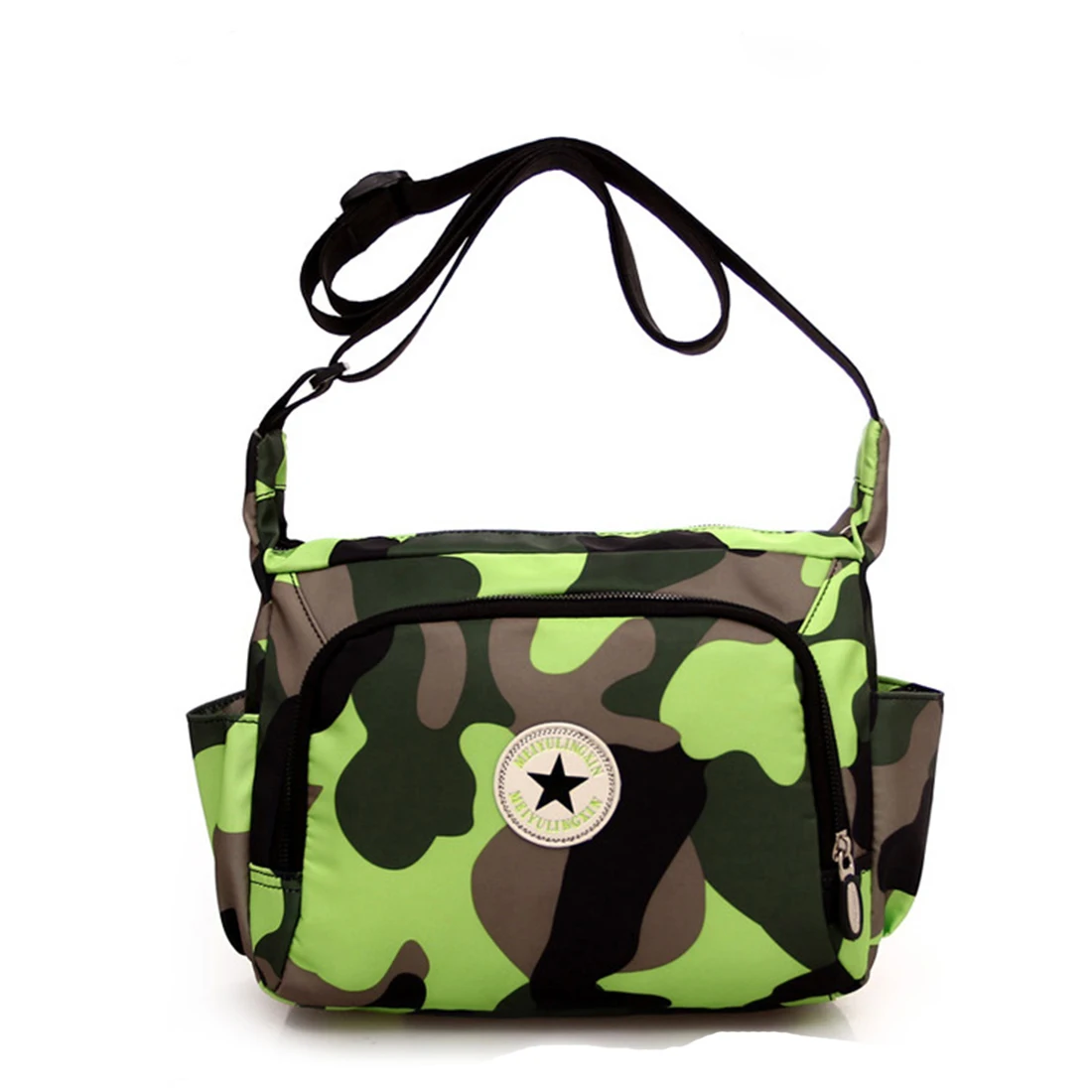 SFG HOUSE Waterproof Camouflage Travel Bags Casual Men And Women
