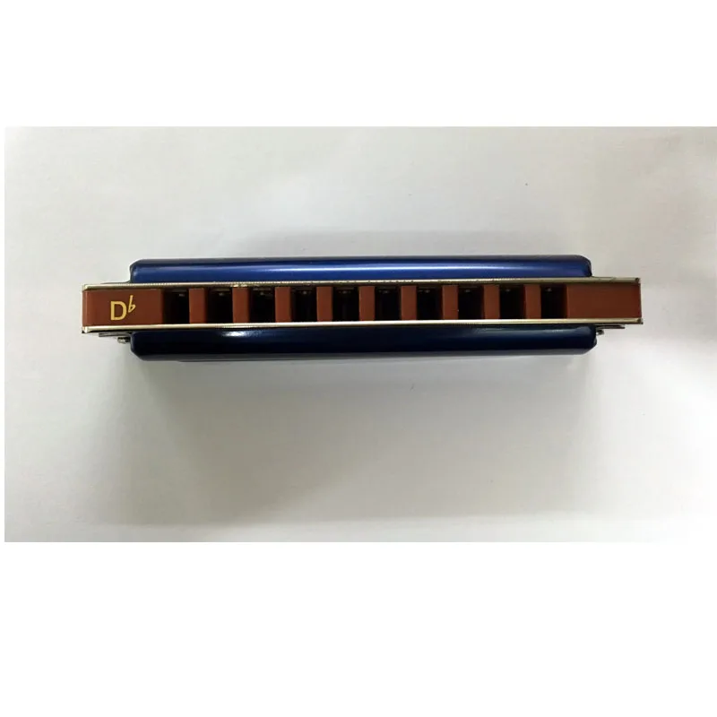 EASTTOP T008K ключ дБ Новый Голубой цвет губные гармоники латунь reedplates Фосфорная