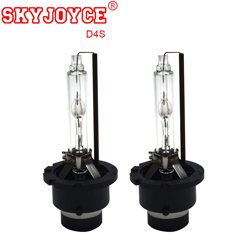 SKYJOYCE 2PCS 35W 4300K 5000K 8000K 6000K D1S xenon hid bulb metal holder D2S D3S D4S D1R D2R D3R 
