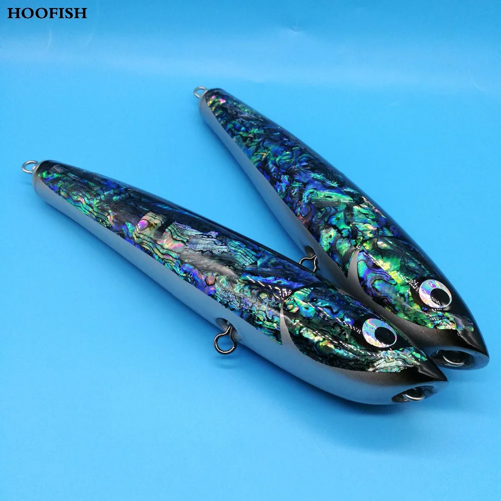 HOOFISH, 1 шт./лот, приманка для Глубоководной Рыбалки ручной работы, 120 г/22 см, деревянная приманка-палка, GT, приманки для троллинга