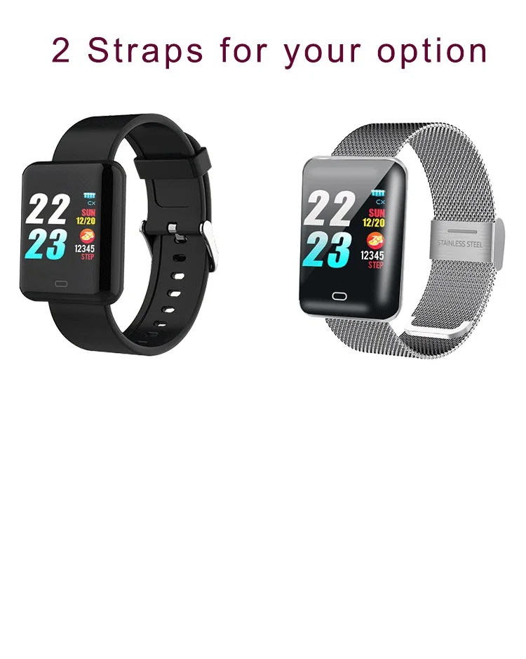 Bluetooth Smart Watch Men Sports Color Screen Waterproof Heart Rate Stainless Steel Digital Smart Watch Women relogio reloj 2019 (14)