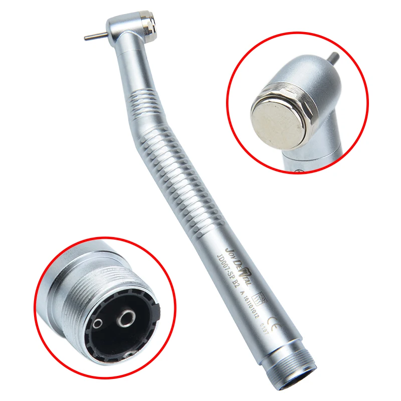 

Dental Handpiece Fast-connect High Speed Press Unloading Handpiece Dentist Tools JD007-SP B2(PA-SU B2)