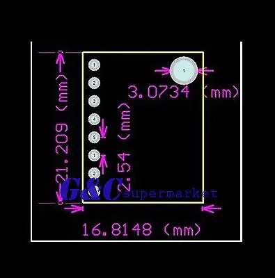 9DOF 9axis degree of freedom IMU sensor ADXL345 HMC5883L Module