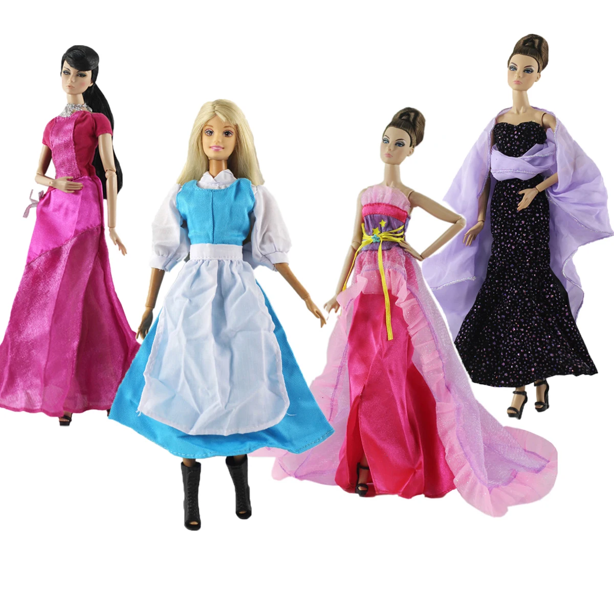 

2019 New Palace Gown Ethnic Ancient Costume formal Dress Outfit Clothing Clothes For 1/6 BJD Xinyi Barbie FR ST Doll Gift