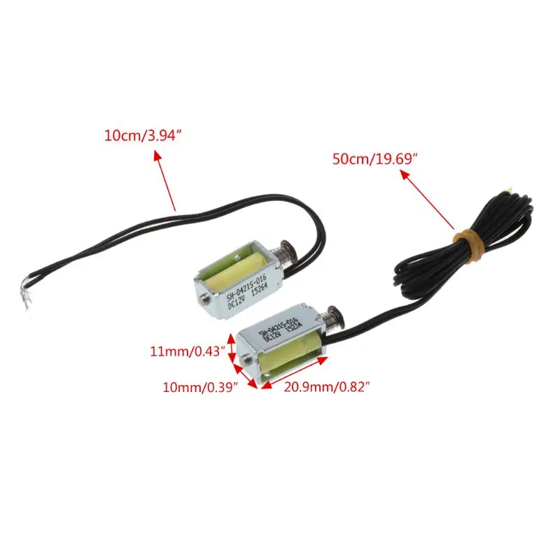 1 шт. Микро Мини электромагнитный клапан Электромагнит открытая рама DC 12 В 24 В нажимной магнит типа A0420