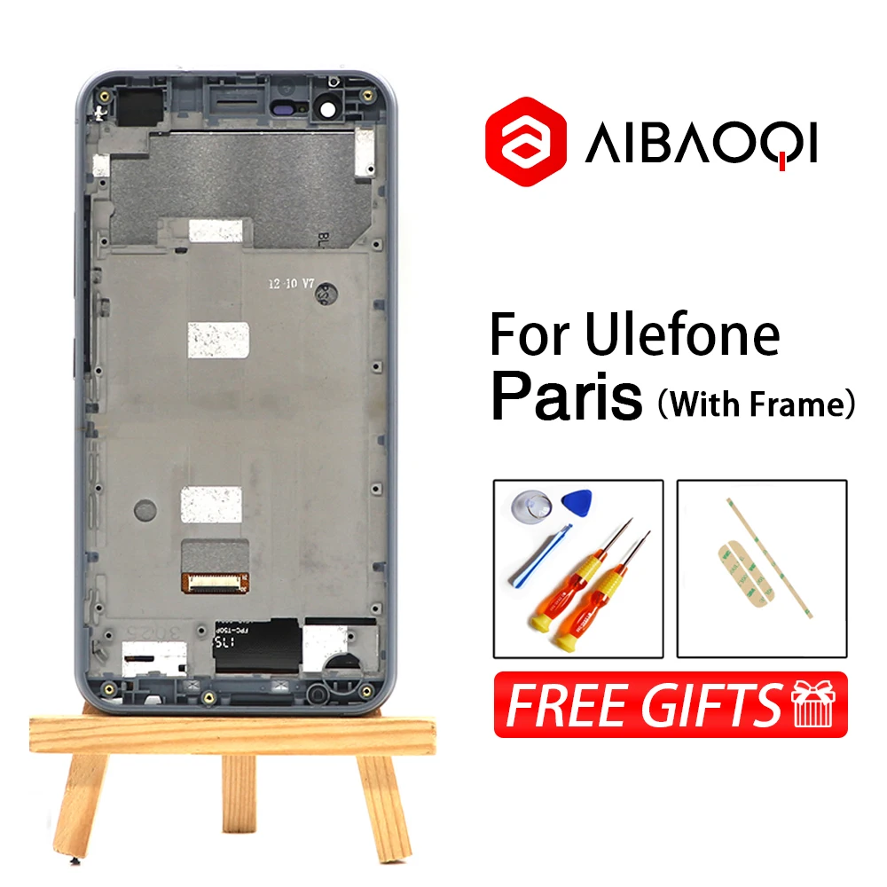 

New Original 5.0 inch Touch Screen+1280X720 LCD Display+Frame Assembly Replacement For Ulefone Paris/Paris lite Android 6.0