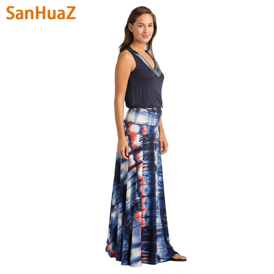 SanHuaZ Мода 201 летние женские платья Пляжные Boho сексуальные элегантные вечерние