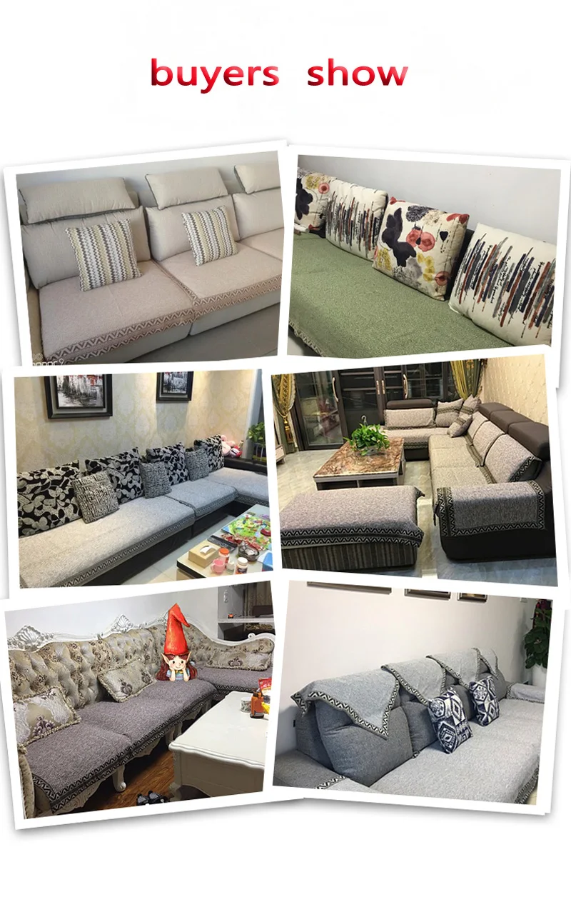 solid Sofa Cover for living room Pet Dog Mat Removable Multi-size Corner Sofa Towel For Sectional Sofa slipcover