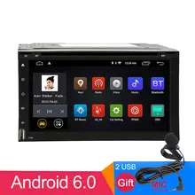 NEW Universal Car dvd stereo 2Din Android GPS+RDS radio+wifi+bluetooth+FM+AM+Octa Core+1G+16G+Mirror Link+SWC+Touch screen+ddr3