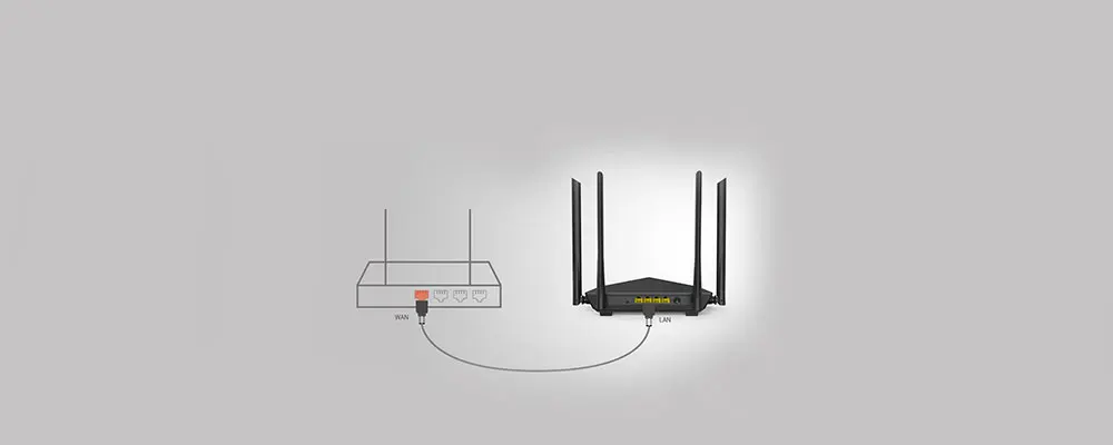 Tenda AC10 AC1200M Беспроводной Wi-Fi роутера 2,4 ГГц/5,0 ГГц с высоким коэффициентом усиления антенны дома охват Dual Band Wi-Fi ретранслятор, приложение дистанционное управление