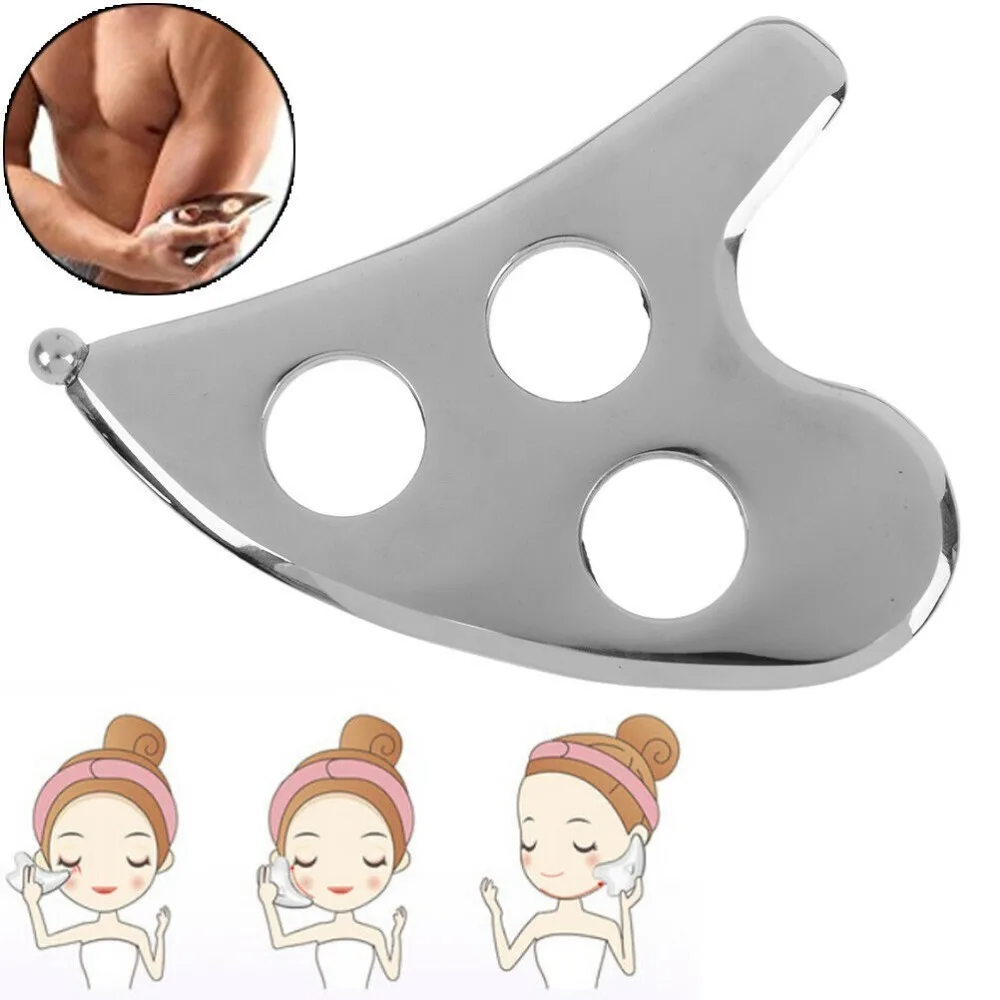 304 Stainless Steel Gua Sha Scraping Massage Tool Body Muscles Care Scraping Physical Therapy