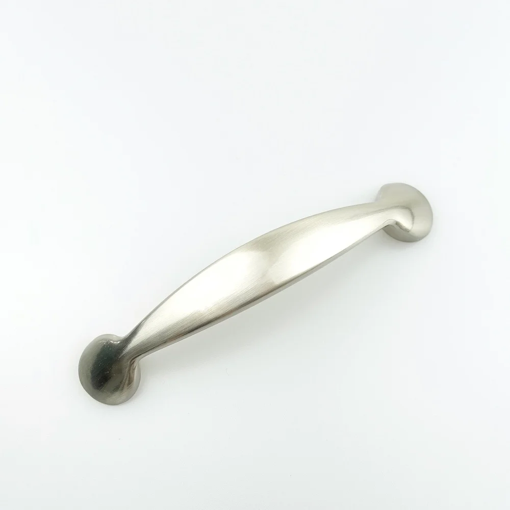 

Satin Nickel Cabinet Pulls Zinc Alloy Cupboard Drawer Pull Cabinet Door Wardrobe Handles Furniture Hardware Kitchen Hardware