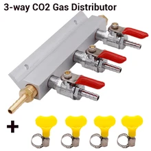 3 способа пивное перегонное газовый коллектор CO2 компонентов коллектор сплиттер пива интегрированный обратные клапаны для домашнего пивоварения для приготовления пива пивоварения инструмент