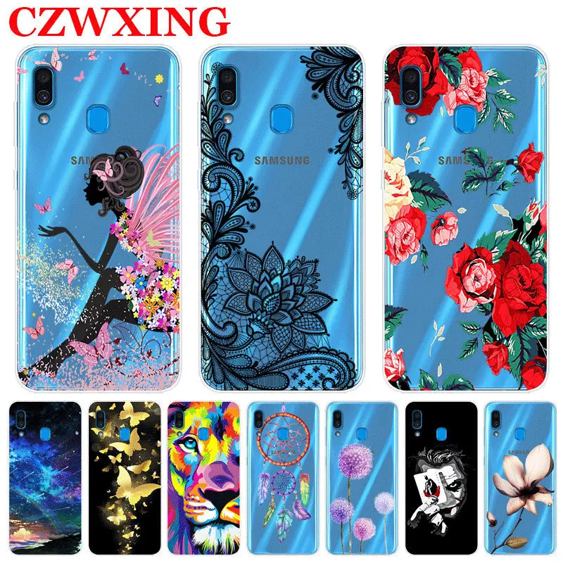 Чехол для Samsung Galaxy A20 силиконовый мягкий чехол из ТПУ телефона A205F A205 A 20 Φ A50 A30 A40 A70 |