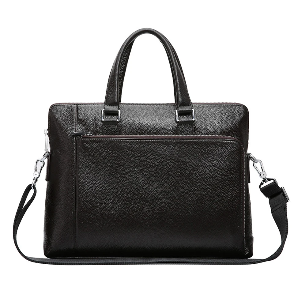 LUENSRO-100-Genuine-Leather-Briefcases-Men-14-Inch-Laptop-Briefcase-Brand-Man-Casual-HandBag-Male-Simple