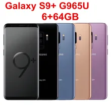 Samsung Galaxy S9 Plus S9+ G965U G965U1 Original Octa Core 6.2″ Dual 12MP 6GB RAM 64GB ROM Snapdragon 845 NFC Cell Phone