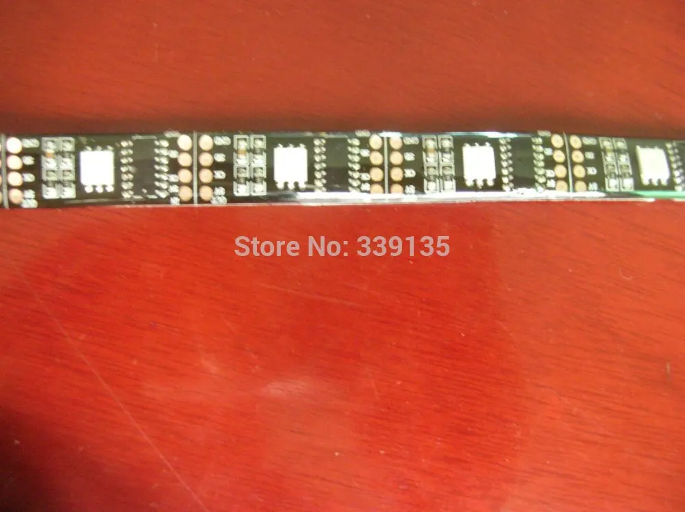 Светодиодная цифровая лента WS2801 5 м 32 светодиода/м с шт. IC DC5V черная печатная плата