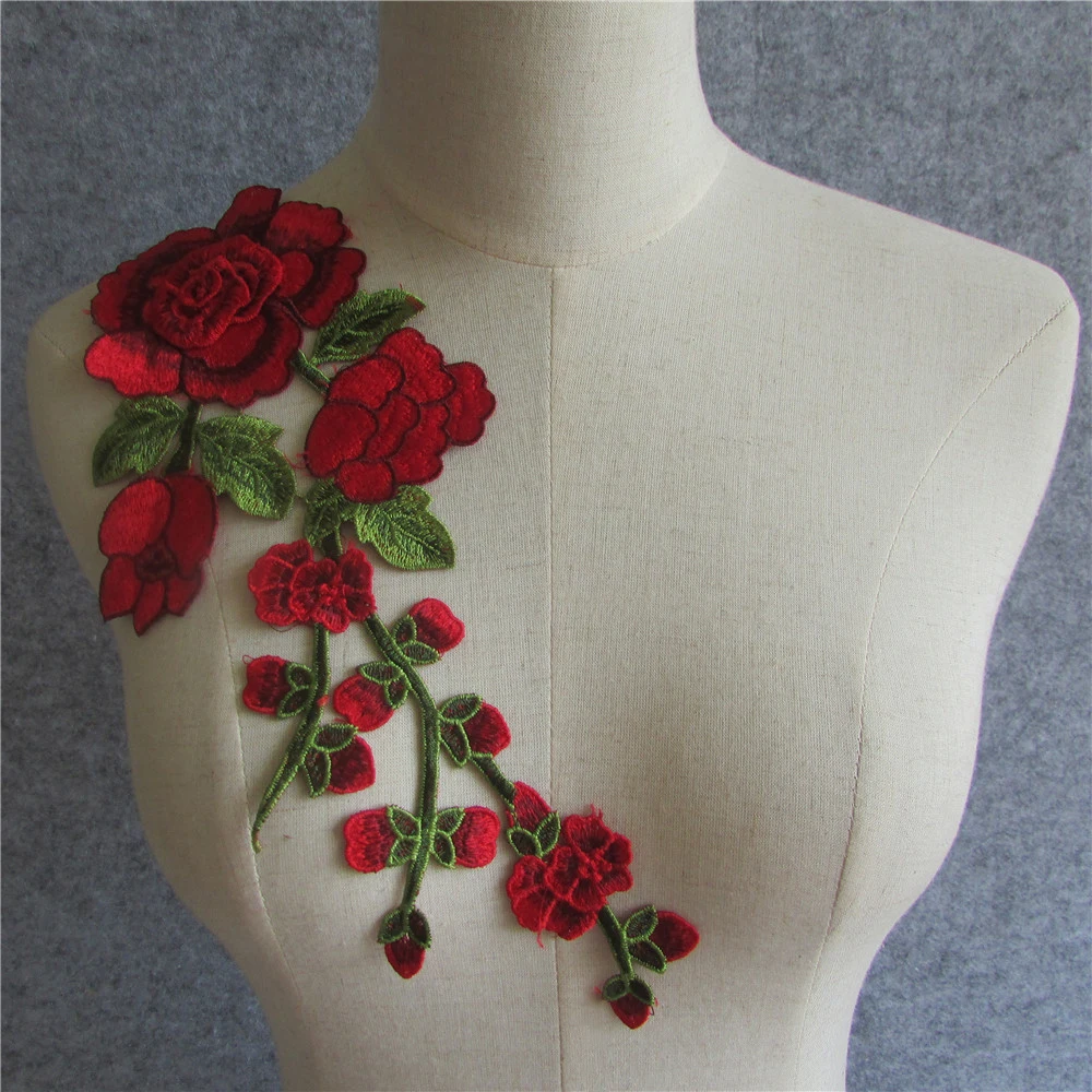 

1pcs sell Flower Venise Lace Sewing Applique Lace Collar Neckline Collar Applique Diy Craft Neckline Sewing Accessories YL494