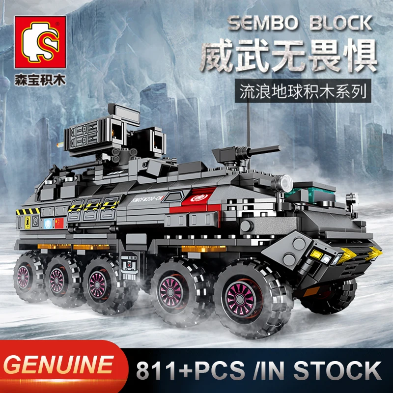 

New Sembo Figther Trucks Military Tank Comptible LGSet Technic Building Model Blocks Bricks Toys Birthday Gifts Minfigures