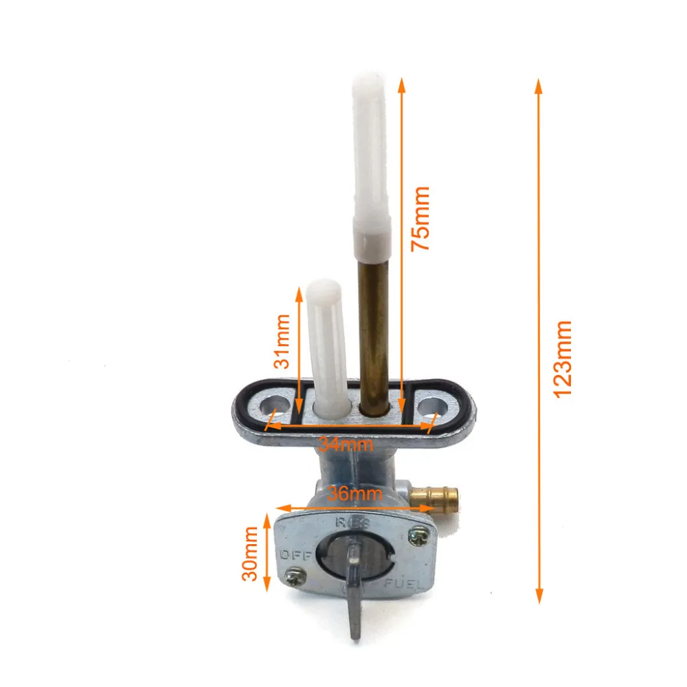 Válvula de Gás Montagem da Bomba para Yamaha Motocicleta Combustível Torneira Petcock Interruptor Xt225 Xt350 Xt600 Yz80 Yz250 2 Automóveis e motos