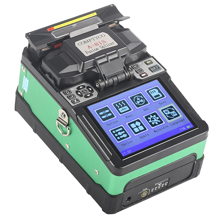 

A-81S Optic Fiber Tool Splicing Machine FTTH Fusion Splicer Fusionadora Fibra Optica