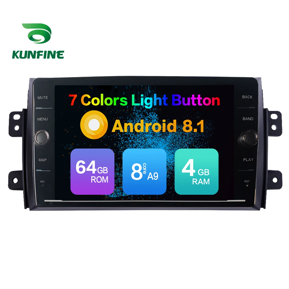 Android Car DVD GPS Navigation Multimedia Player Car Stereo For SUZUKI SX4 2006-2013 Radio Headunit (911)