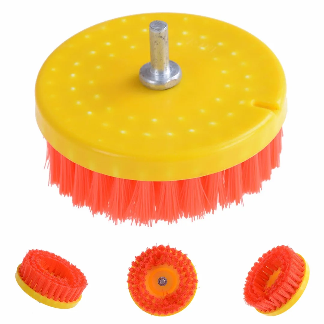 New 110mm Power Scrub Drill Brush for Cleaning Stone Mable Ceramic Tile Home Tool