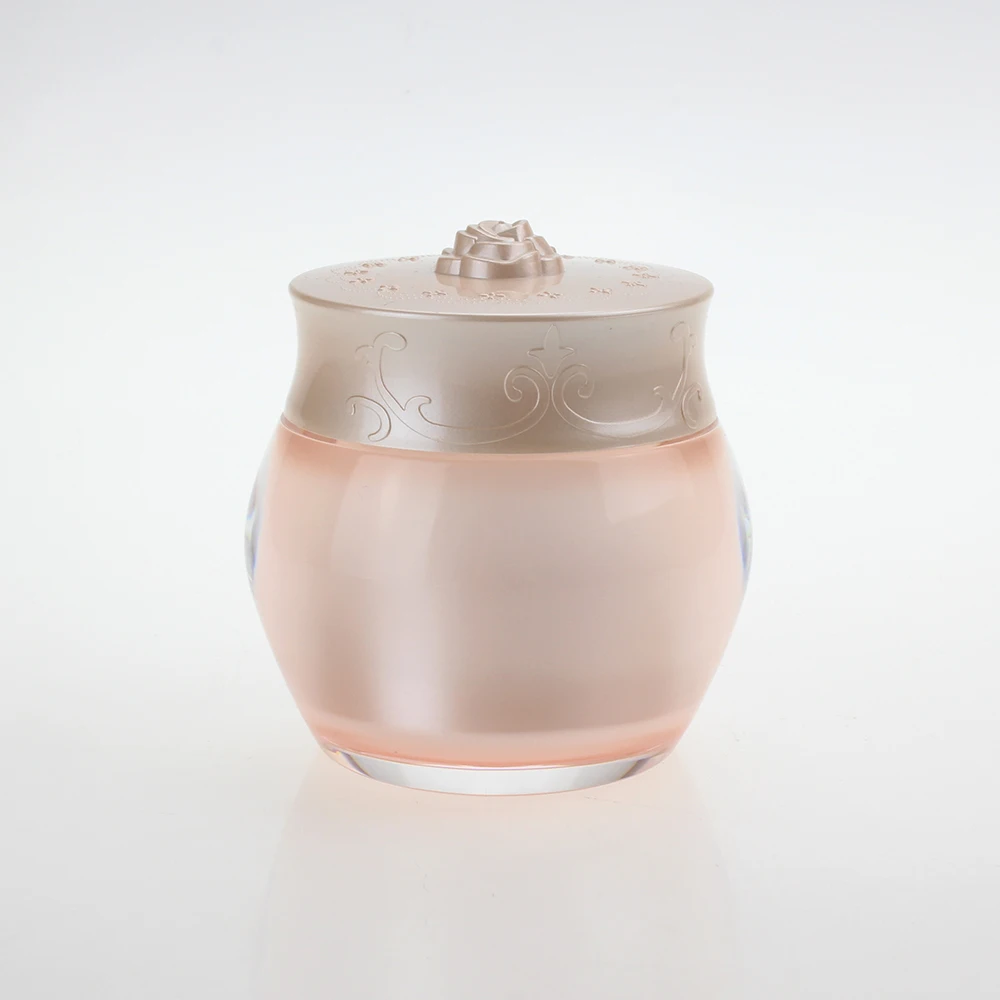 50g Refillable Bottles Plastic Jar Pot Travel Face Cream/Lotion