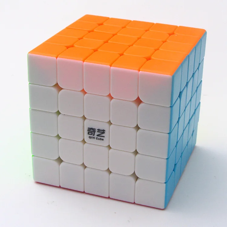 5x5x5 QiYi без наклейки Neo Cube Скорость гладкая Magico головоломка кубики для детей