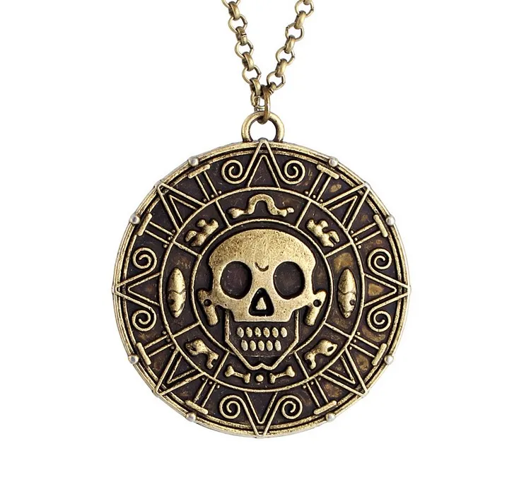 Aliexpress.com : Buy Vintage Style Pirates of the Caribbean Coin Skull