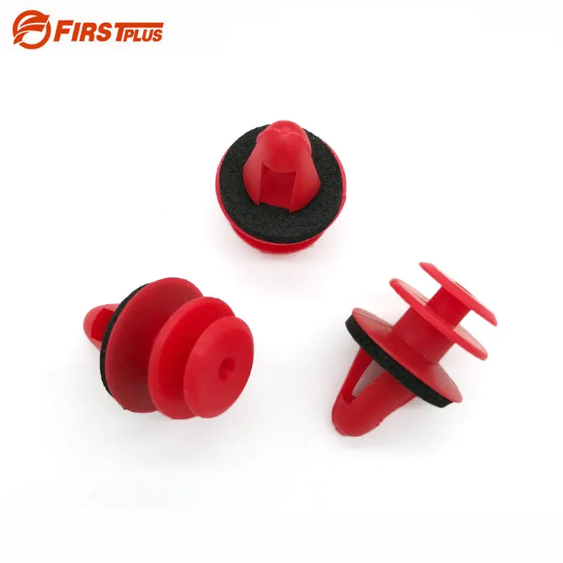 50x9mmAutoClipsNylonScrewRivetCarDoorTrimPanelBumper