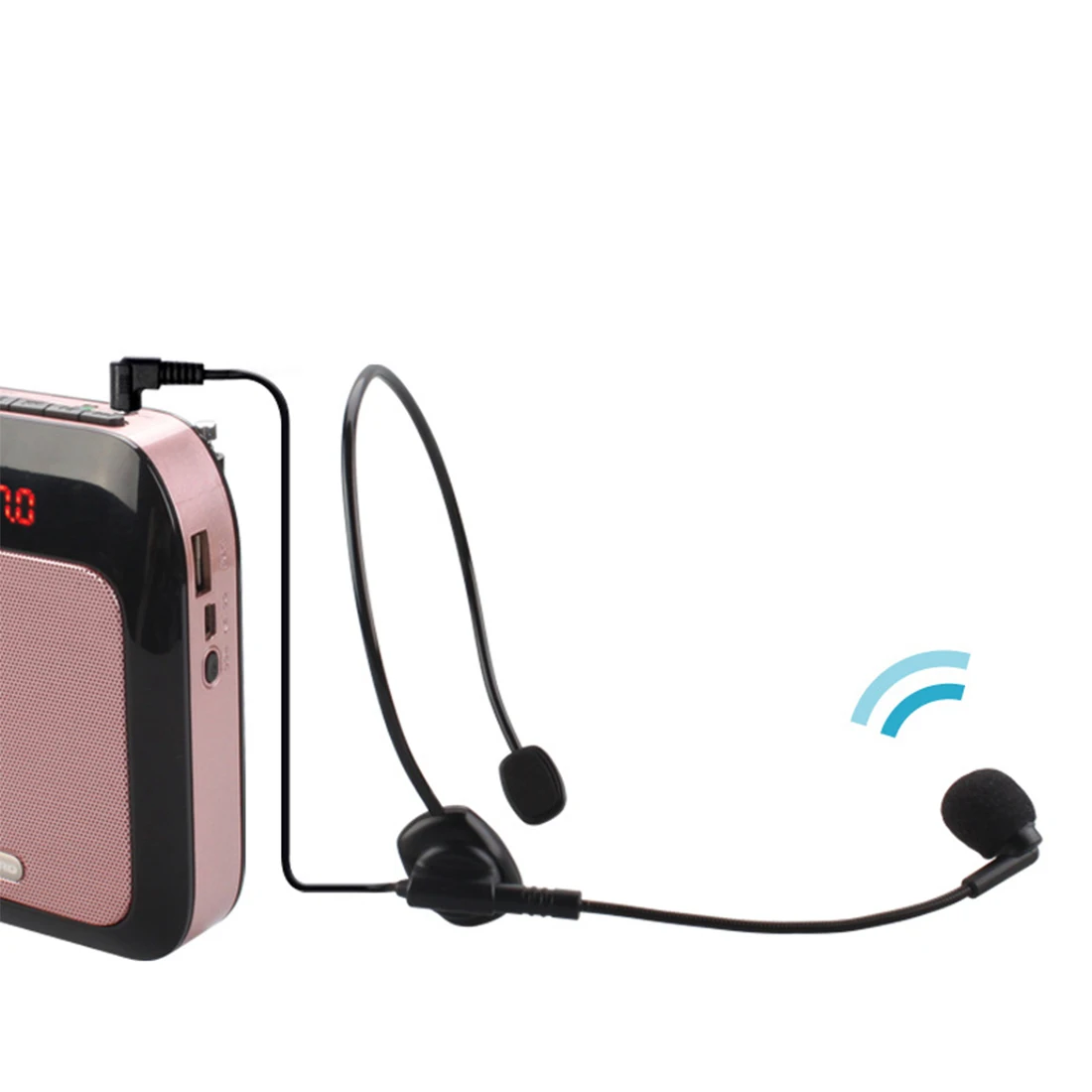 Universal Portable Mini Rotatable Headset Microphone for Lecture