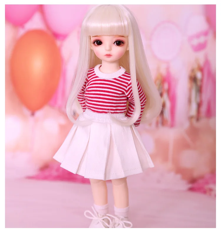 BJD одежда 1/6 BambiCrony Vanilla Littlefee Yosd Ai Body BJD SD милое платье красивый кукольный наряд аксессуары для кукол