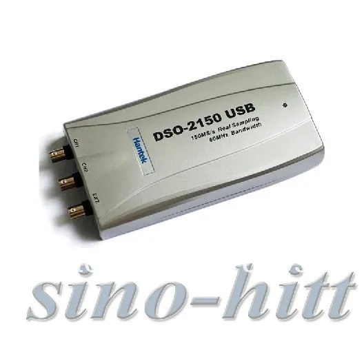 

Hantek DSO2150 150MSa/s PC USB Digital Storage Oscilloscope 2CH 60MHz analyzer