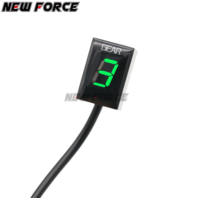 

Motorcycle LCD Electronics 6 Speed 1-6 Level Gear Indicator Digital Gear Meter For Harley DAVIDSON Dyna 1580 iniezione 2007-2009
