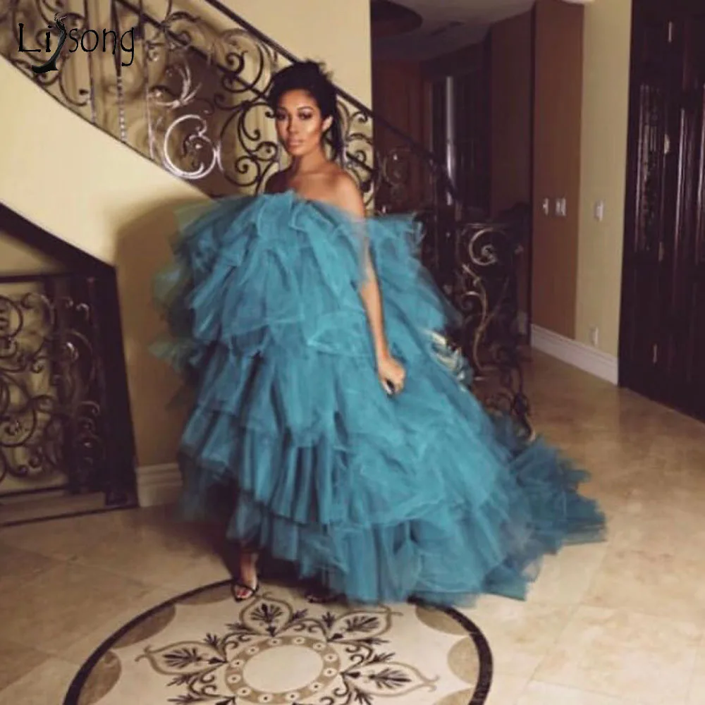 

Gorgeous Tiered Ruffle Very Long Tulle Skirts For Women To Party Plus Size Lush Tutu Skirt Elastic Custom Made Maxi Skirt