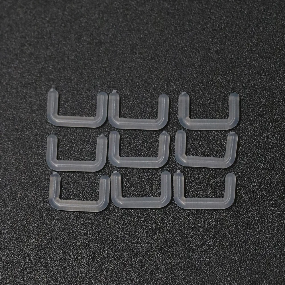 

10Pieces Body Jewelry flexible tragus ring Nose Ring Bioplastic Soft Spike Circulars Horseshoes Eyebrow Rings body Piercing