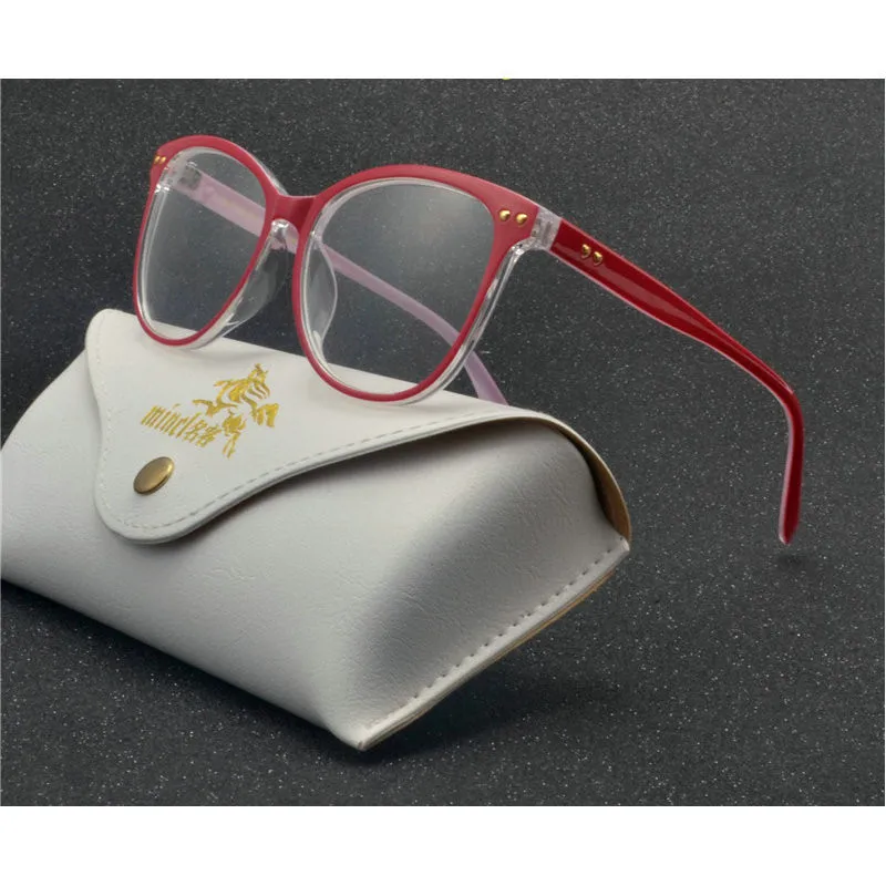

2018 transition sun photochromism reading glasses female diopter retro fashion cat frame reading glasses with box NX