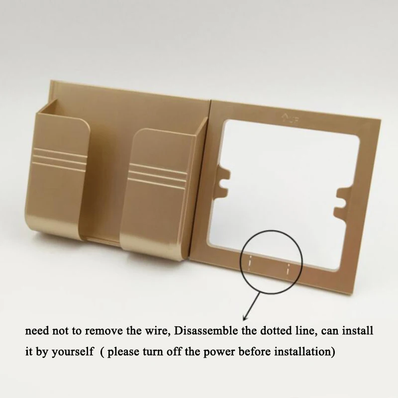 Alisuber-Socket-Wall-Phone-Holder-Home-Charging-Storage-Box-Stand-Bracket-Mobile-Phone-Holder-Wall-Shelf (3)