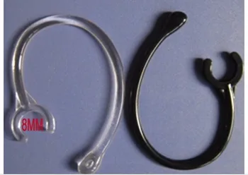

free ship. 100pcs/lot. Ear Hook Loop Clip Replacement Bluetooth Repair Parts One size fits most 8mm