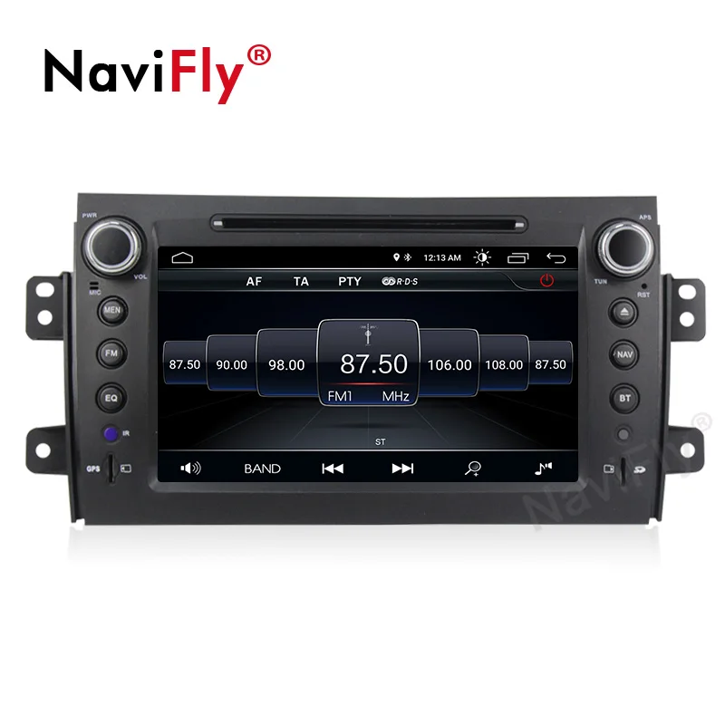Best Android 8.1 car multimedia Player For Suzuki SX4 2006-2012 DVD radio tape record GPS navigation Support Bluetooth MIC Map BT USB 2
