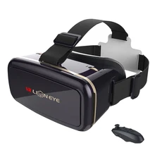 Caja de vr vr gafas de realidad virtual 3d glasses binocular barato dispositivos portátiles de pantalla virtual gafas gafas de vídeo de cine en casa