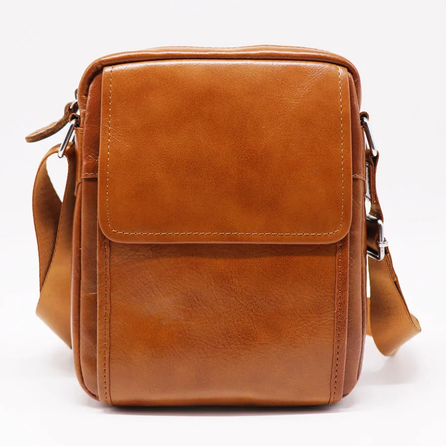 Genuine Leather Men Shoulder Bag Male Messenger Bags Men's Small Tote